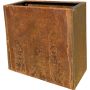 Lillepott Recal Corten 55 x 25 x 55 cm, teras