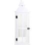Latern Fiona 59,5 x 21 x 21 cm, valge