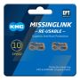 Ketilüli KMC MissingLink 10R Silver EPT 11/128" NR 2 tk