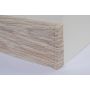 Põrandaliistu ots PVC Bilbao Oak parem 22 x 75 mm