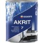 Seinavärv Eskaro Akrit 7 A valge 2,85 l