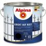 Metallivärv Alpina Direkt Auf Rost 2,5 l, must läikiv