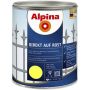 Metallivärv Alpina Direkt Auf Rost 750 ml, kollane läikiv