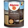 Puidulasuur Alpina Aqua Lasur Für Holz 0,75 l mahagon