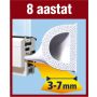 Aknatihend tesamoll® Classic D-profile 2 x 50 m valge