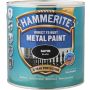 Metallivärv Hammerite Satin 750 ml, must