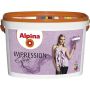 Struktuurvärv Alpina suureteraline Effekt Impression Base 10 l, valge