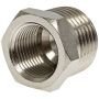 Ülemineku nippel kroomitud 1/2" VK x 3/4" SK