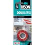 Kleeplint Bison Doublefix Invisible 1,5 m x 19 mm