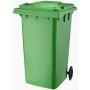 Prügikonteiner Aluoja 360 l, roheline