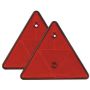 Reflektor kolmnurk punane 2 tk