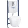 Seinapealne WC komplekt Grohe Solido 5 In 1 Euro Ceramic