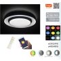 LED-plafoon Spector Light TUYA 48 cm must