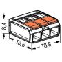 Klemmid Wago Compact 221-413, 5 tk