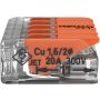 Klemmid Wago Compact 221-415, 5 tk