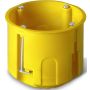 Süvistatav paigalduskarp Elektro-Plast kipsseintele, kollane