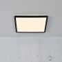 LED-laevalgusti Nordlux Oja 29,4 x 29,4 cm must