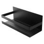 Maitseainete riiul Kingstone grillile 30 x 12 x 11 cm, must            