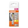 LED-lamp Osram Retrofit Classic P 31 4 W/2700K E14 hõbedane