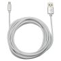 USB-A laadimisjuhe Apple Lightning Bauhaus 3 m