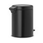 Prügikast Brabantia Newicon Matt Black 5 l