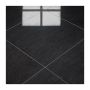 Põrandaplaat Palazzo Futura 60 x 60 cm Must