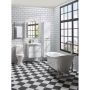 Seina- ja põrandaplaat Frassinoro Neo Gatsby Ciment must 20 x 20 cm