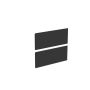 Esipaneel Camargue Skärgård Classic Integrated 2 tk Matt must 60 cm