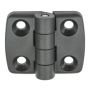 Hing 48 x 58 mm must polüamiid