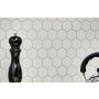 Mosaiik Hexagon valge 32,5 x 28,1 cm Matt