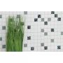 Mosaiikplaat Quadrat Mix TD 180 N valge/must 30,5 x 30,5 cm