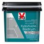 Keraamiliste plaatide värv V33 Kylpyhuone Dolphin Grey 750 ml