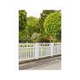Aiaelement värav Vinesse Plus valge 100 x 98 cm