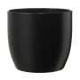 Ümbrispott Soendgen Basel Fashion Ø 16 cm, must