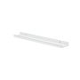 Riiul Dolle SHELF+ Border valge 600 x 90 x 30 mm