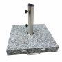 Päikesevarju jalg SunFun graniit 45 x 45 x 6,5 cm, 35 kg