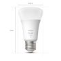 LED-nutilamp Philips Hue White 9,5 W E27, 2 tk