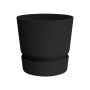 Õuepott Greenville Ø 30 cm, must