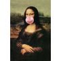 Poster Reinders 054 Mona Lisa Bubblegum
