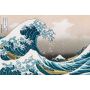Poster Reinders 090 Hokusai - the great wave