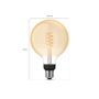 LED-nutilamp Philips Hue White Filament 7W E27