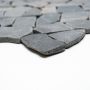 Looduskivimosaiik HuH Mosaik Bali Ciot uni Neromarquina 30,5 x 30,5 cm