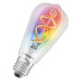 LED-lamp Ledvance SMART+ WIFI Filament Edison RGBW 30 4,5 W/2700 K E27
