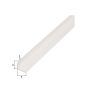 Nurgaprofiil plast valge 25 x 25 x 2000 mm