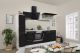 Köögikomplekt Respekta Amanda Premium 2,5 m, must, keraamiline pliit