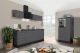 Köögikomplekt Respekta Amanda Premium 3,1 m, hall/must, keraamiline pliit