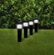 Päikesepatareiga LED-valgustid Bauhaus Piazza 4 tk