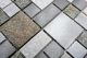 Mosaiik looduskivi/metall 30 x 30 cm