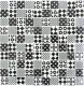 Klaasmosaiik Quadrat Crystal Mix 31,8 x 31,8 cm