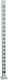 Aiapost Recal Bolmen hall, eri pikkused Nurgapost 176,5 cm